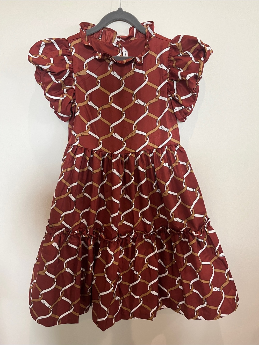 Janie and Jack, Equestrian girl dress, size 8, New with tags.